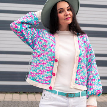 Ones and Zeroes Cardigan