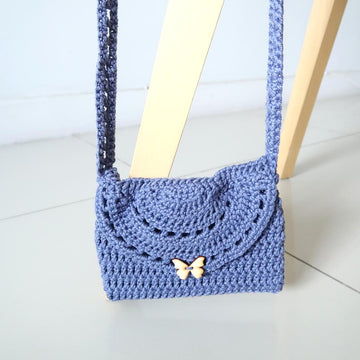Eyelet Purse