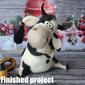 287 Cow and Bull with clothing
