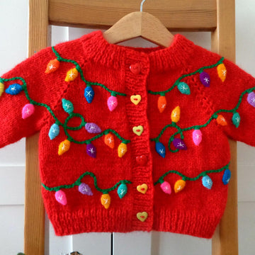 Christmas Lights Cardigan