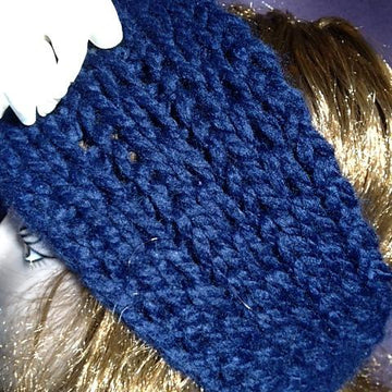 Closed Accordion Stitch Ear Wrap