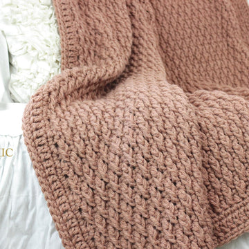 Geneva Crochet Throw Blanket #607