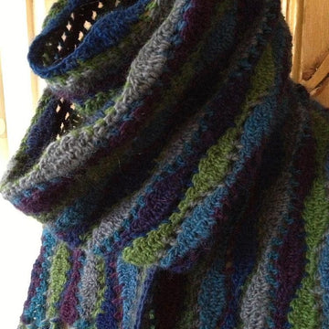 Little Landscapes Crochet Scarf