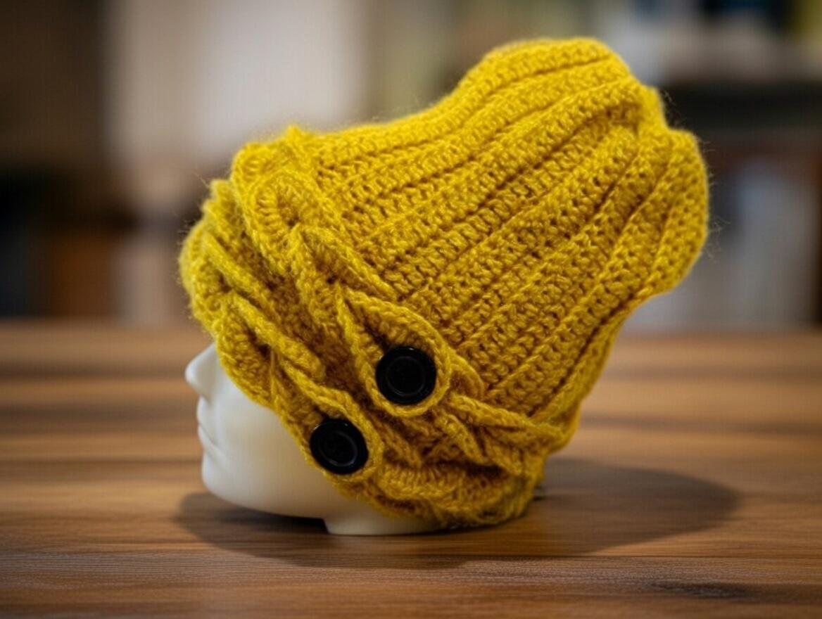 Crochet Braided Beanie Hat Pattern + Video Tutorial (PDF Download)Crochet braided hat PDF pattern with video tutorial