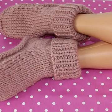 Simple Super Chunky Slipper Boots