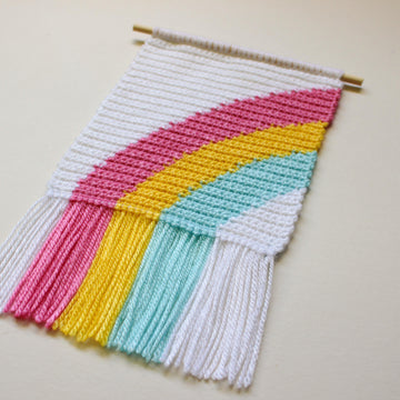 Mini Rainbow Wall Hanging