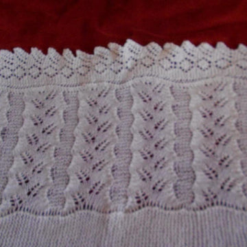 Shetland Lullaby Baby Shawl