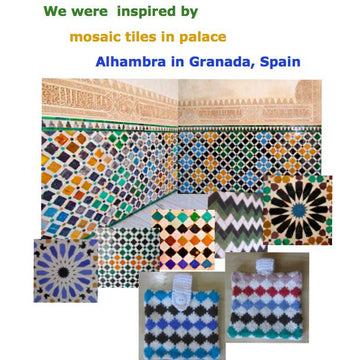 Alhambra Mosaic Pot Holder 2