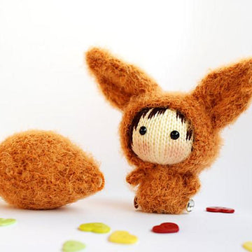 Fennec fox Doll with removable tail.
