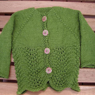 Princess and the Pea Green Sweater