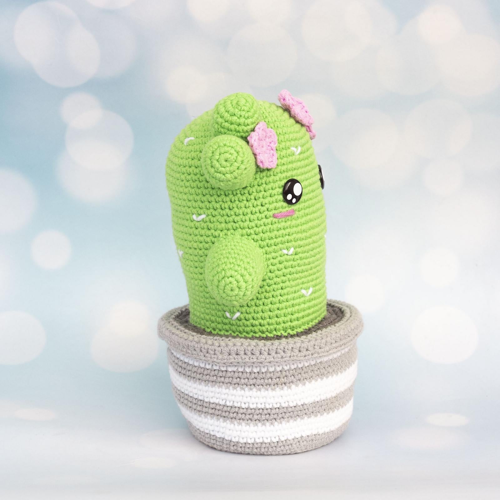 Cactus kawaii style