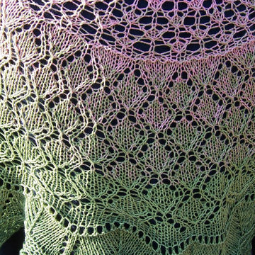A Slice of Summer shawl