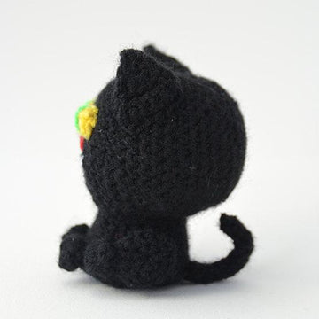 Black Cat Amigurumi Pattern, Black Cat Crochet Pattern