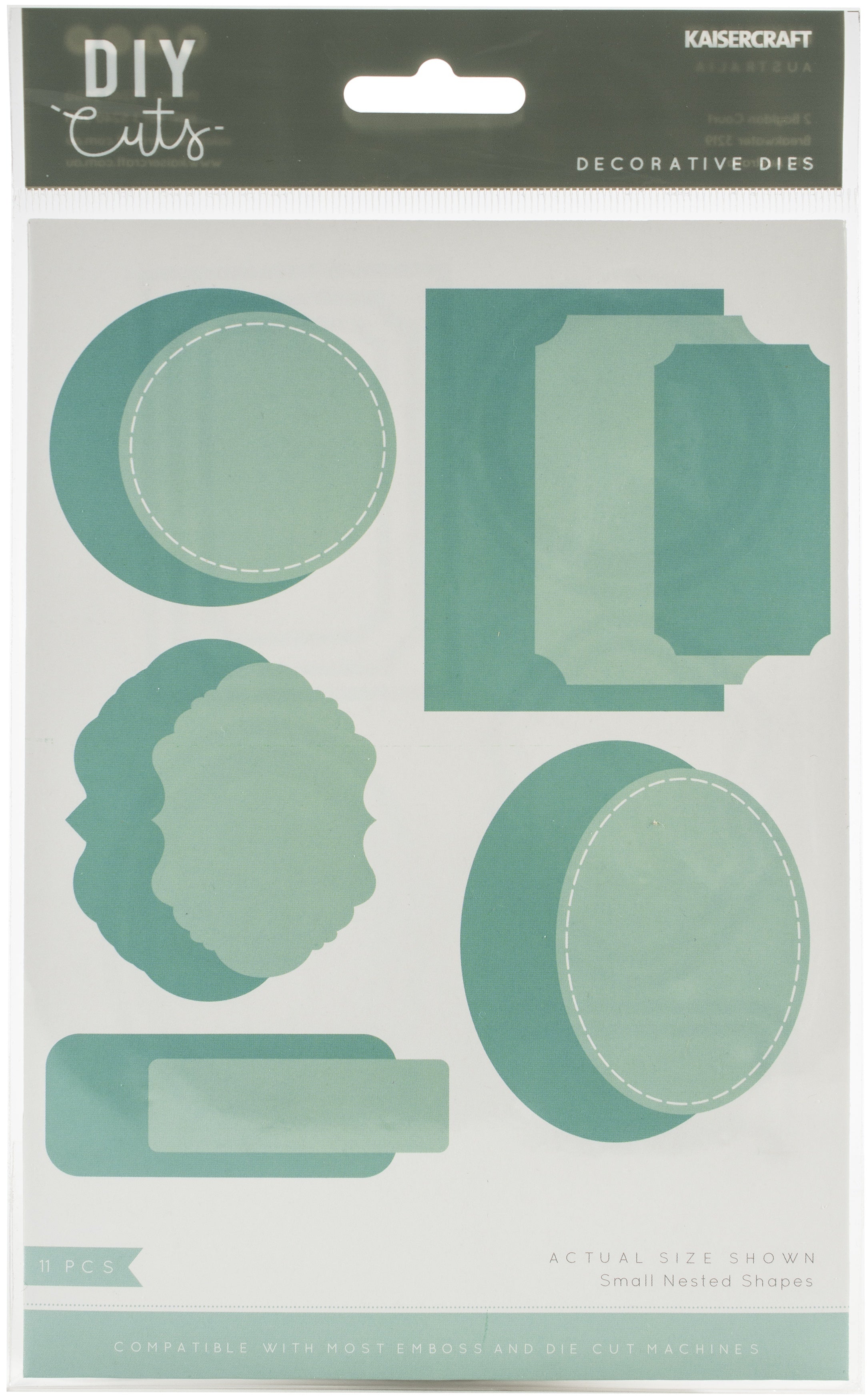 Kaisercraft Decorative Die - Small Nested Shapes