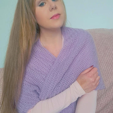 Crochet Belle Victorian Shawl Pattern