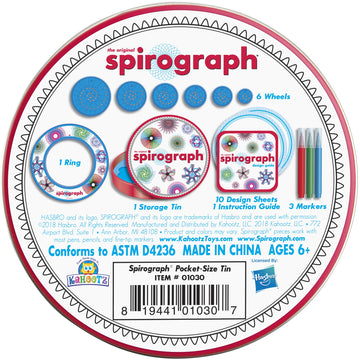 Patch Products Mini Spirograph Gift Tin - 584764
