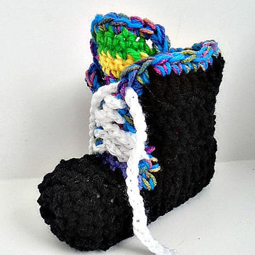 929 - Multicolor Black Sneakers