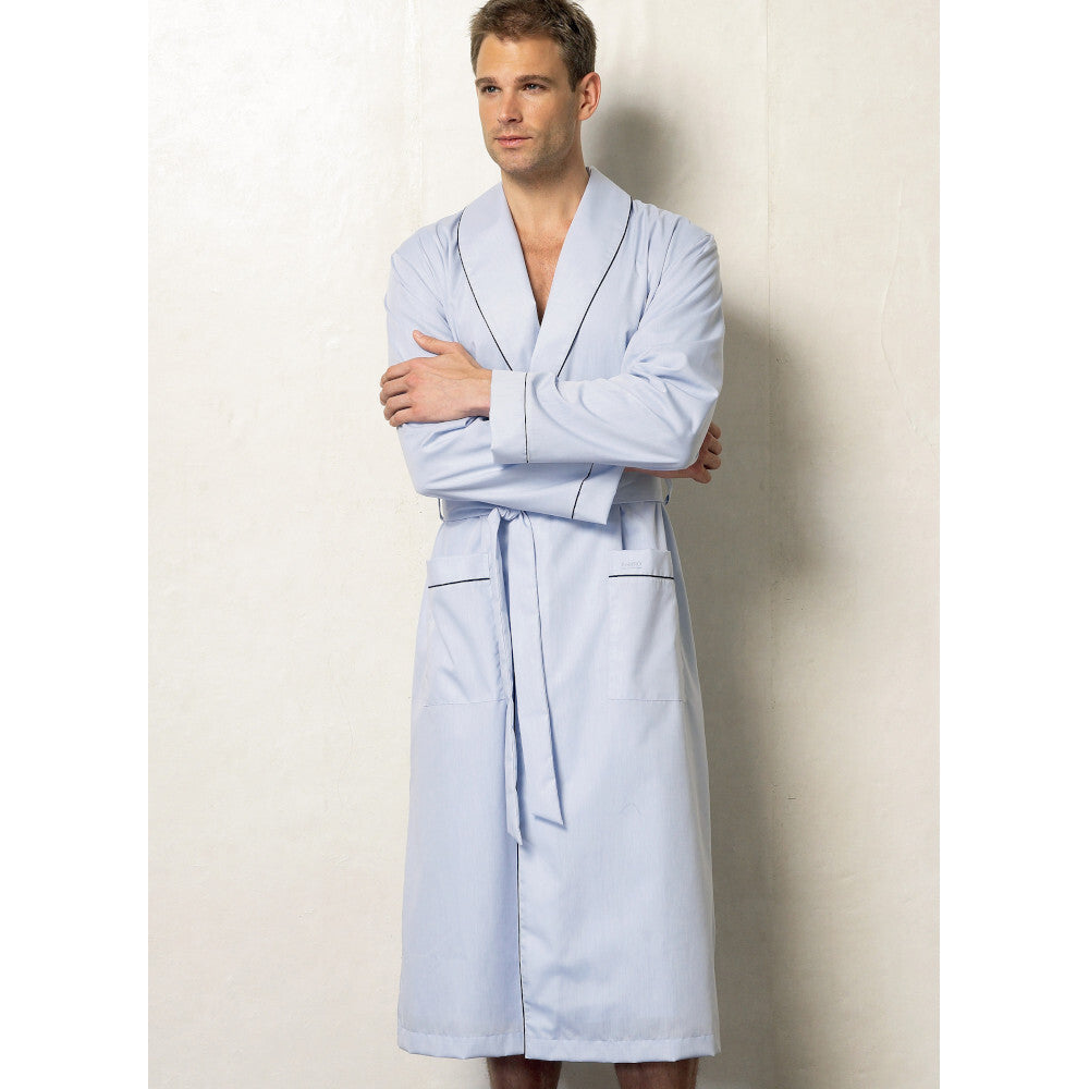 Vogue Men's Robe, Top, Shorts and Pants V8964 - Sewing Pattern