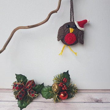 Christmas Robin Tree Decoration