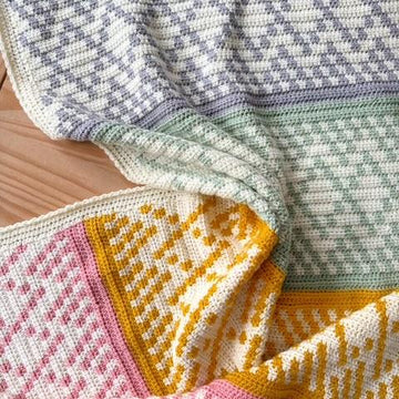 Diamond Mosaic Blanket