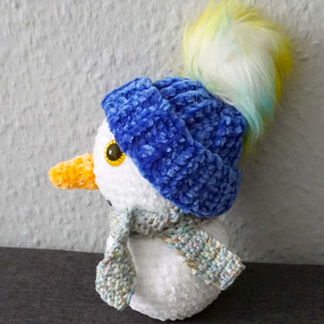 Häkelanleitung Schneemann Frosty
