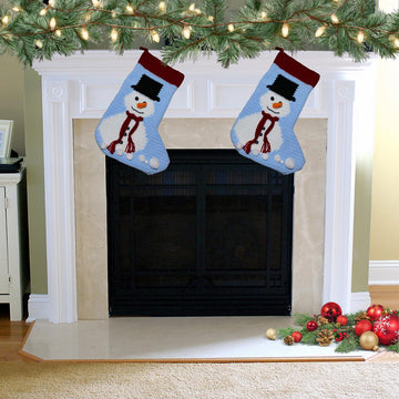 Snowman Christmas Stocking