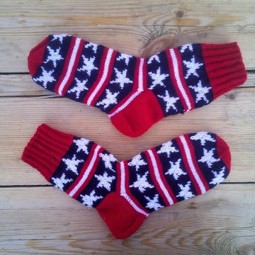 Stars and stripes socks