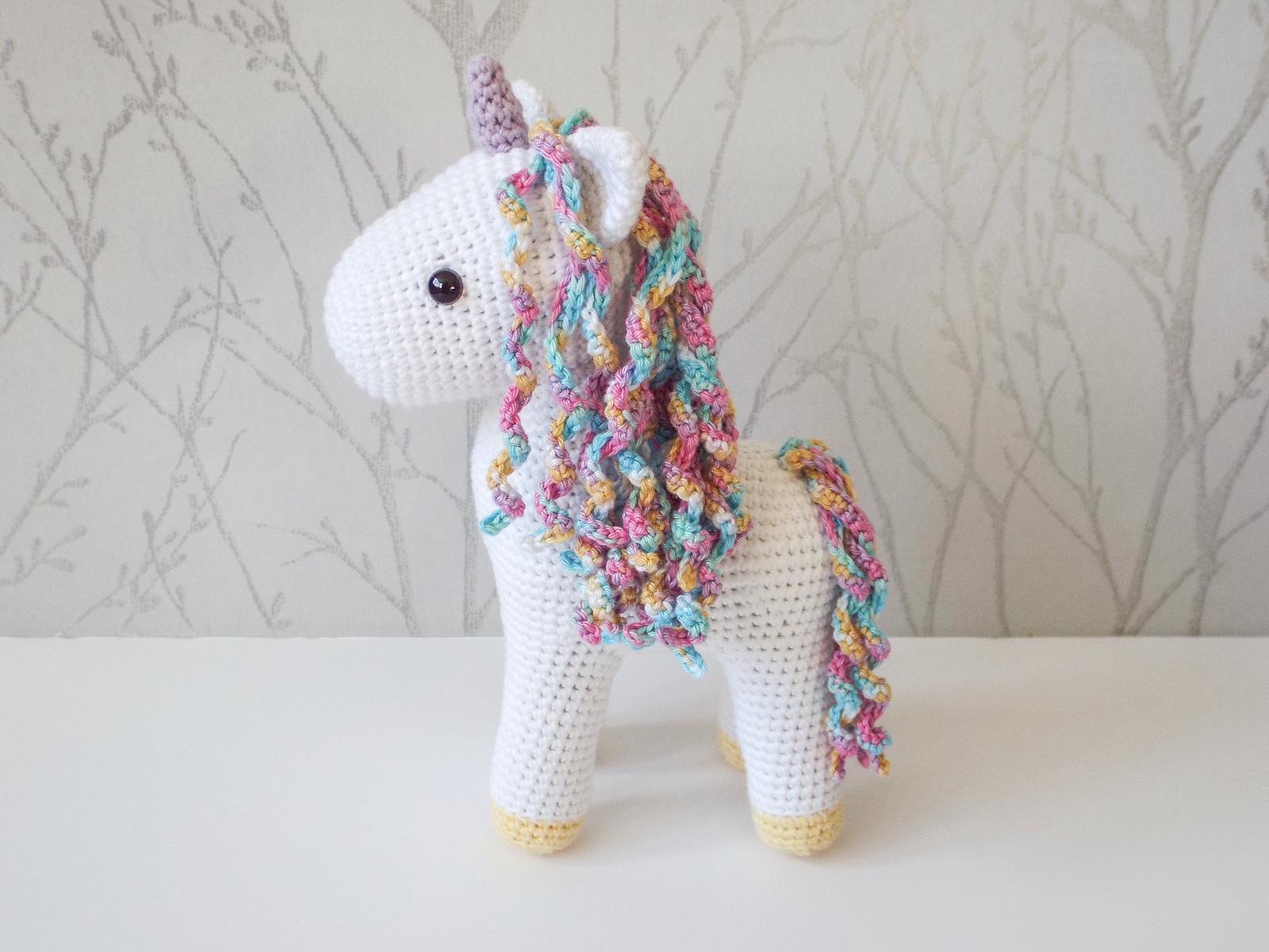 Amethyst the Unicorn Amigurumi