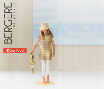 Dress in Bergere de France Coton Fifty