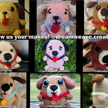 Amigurumi Dog & Puppy
