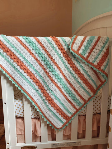 The Candy Clouds Baby Blanket