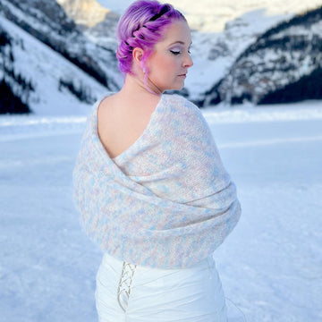 Cloudscape Sweater Scarf (knit)