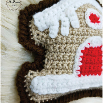 Gingerbread House Cuddly toy/ Ornament