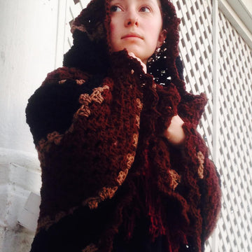 C2C Granny Hooded Afghan