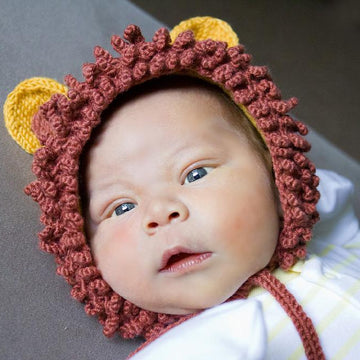 Tiny Roar Lion Bonnet
