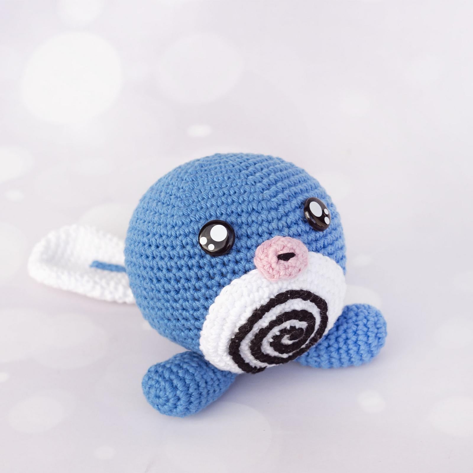 Poliwag Pokémon Amigurumi