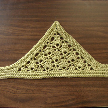 Lacy Crochet Kerchief