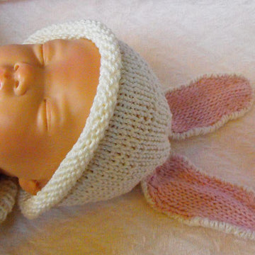 Baby Big Ears Bunny Beanie