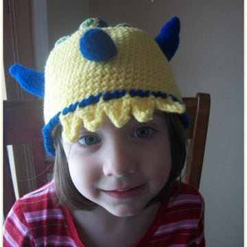 Crochet 3 Eyed Alien Hat Pattern A Cute Ogre Monster