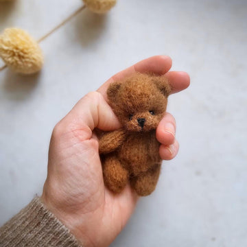 Tiny Teddy Bear Knitting pattern