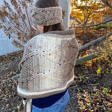 Lazy Cables Ear Warmers/ MB Hat / Beanie