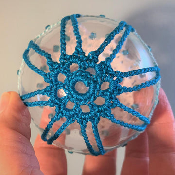 Dazzle Teal Ornament
