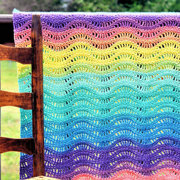 Mandala Waves Baby Blanket