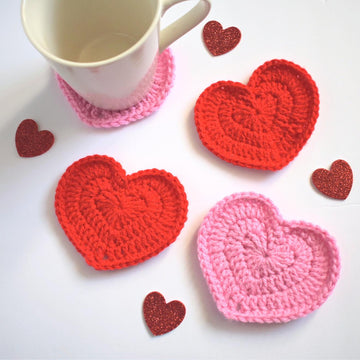 Heart Coasters