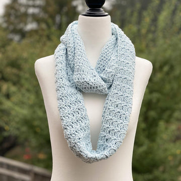 Crystalline Infinity Scarf