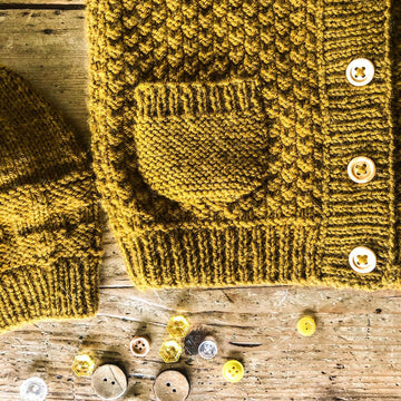 Rowan Cardi and Hat - LF36