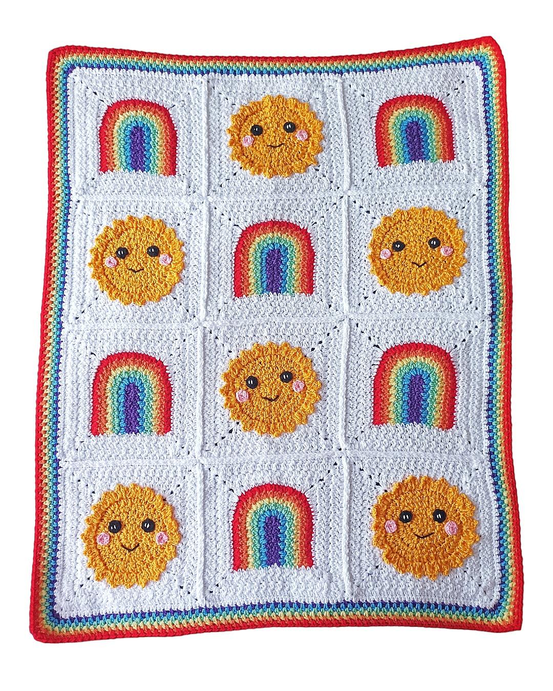 Rainbow Sunshine Blanket