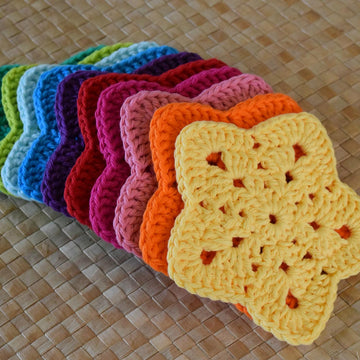 Granny Star Coaster N Motif