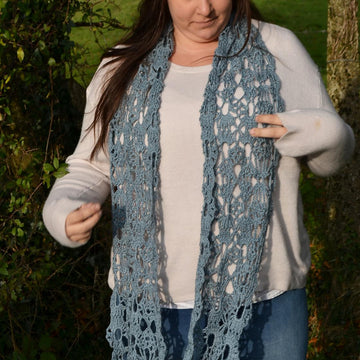 Gigi Crochet Scarf