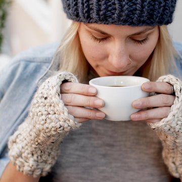 Shoreline Fingerless Gloves